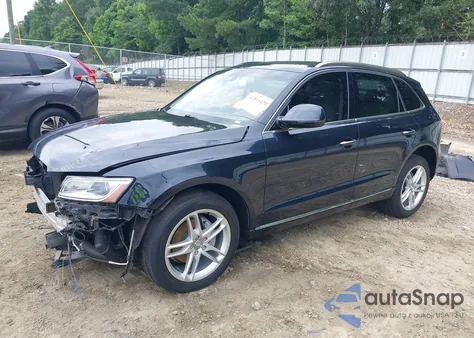2017 Audi Q5 2.0T Premium from USA, damaged, VIN WA1L2AFP8HA046810